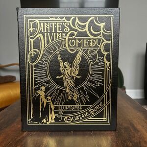 Dantes Divine Comedy Illustrated Gustave Dore Easton Press Leather Bound Book
